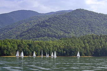 Sailing on Watauga Lake - Photo Copyright 2020 Brian Raub